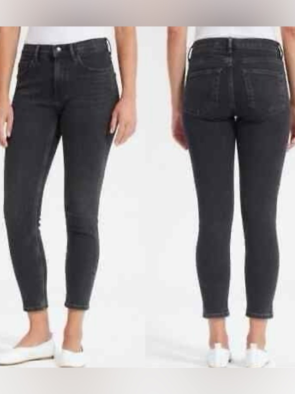 Everlane Jeans Women’s 28 Black Skinny High-Rise Ankle LIKE NEW